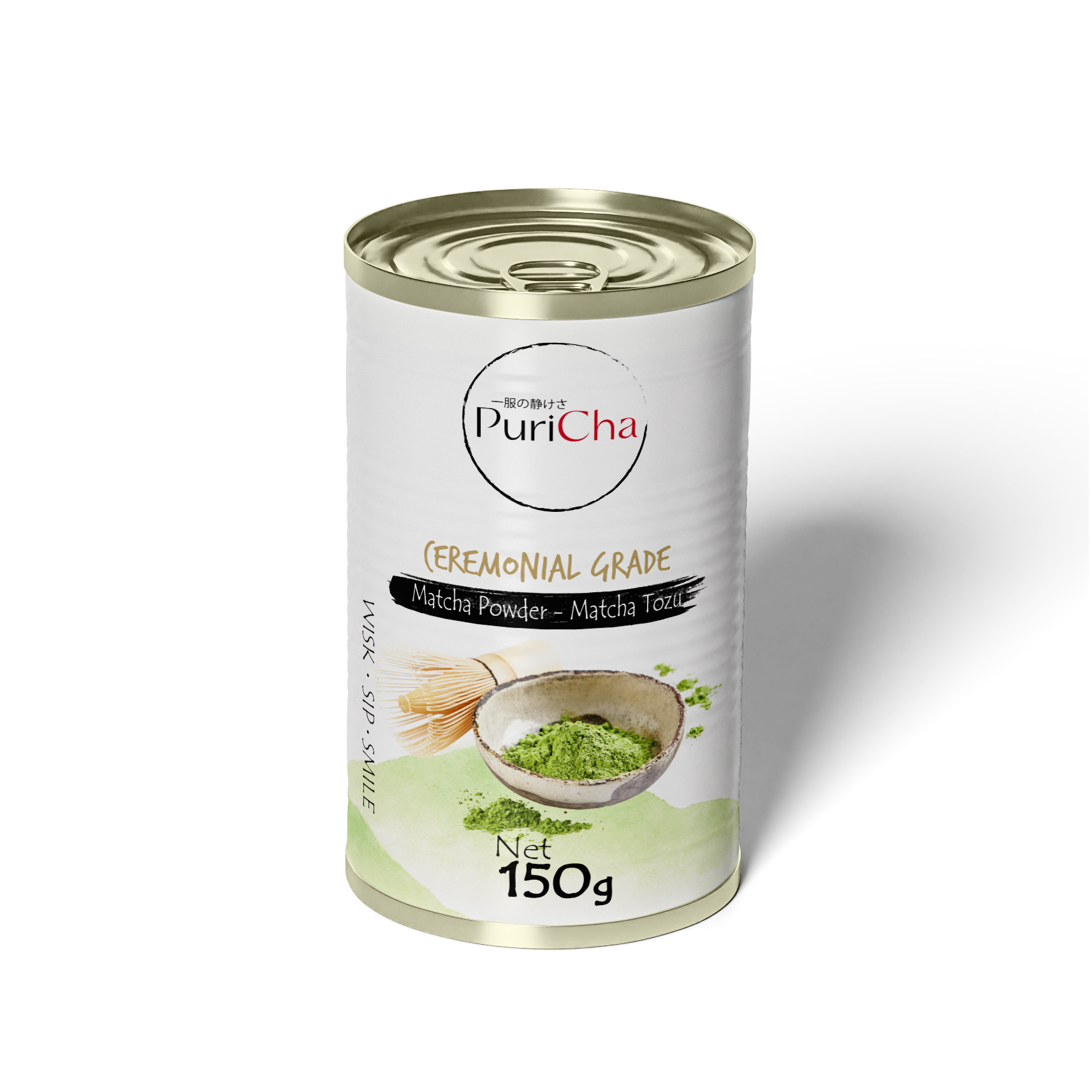 PuriCha Ceremonial Grade Matcha Powder 150g